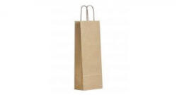 Msg Ambalaje Sacosa Cadou 1 Sticla Vin , Hartie, 18x8x38 Cm, Set 20 Bucati