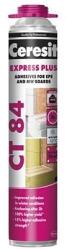 Ceresit Adeziv poliuretanic polistiren expandat extrudat vata minerala Ceresit CT 84 Express Plus, interior exterior, 850 ml