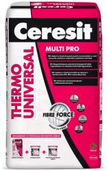 Ceresit Adeziv polistiren vata minerala, Ceresit Thermo Universal, interior exterior, 25 kg