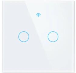  Intrerupator inteligent cu 2 butoane, Senzor, Wi-Fi + RF, Smart home, 240V (W602-11)