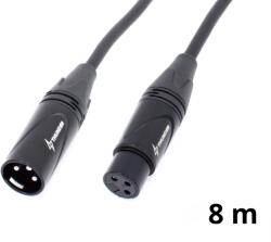 Thunder Germany CX100-8 DMX kábel (XLR mama - XLR papa) - (8 m) - thundergermany