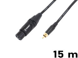 Thunder Germany CX54-15m jelkábel (RCA - XLR mama) - thundergermany