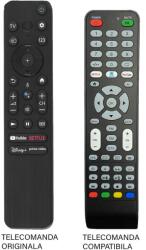  Telecomanda TV Sony RMF-TX800U compatibila cod ER1319-N /MFY1309 (566) (RMF-TX800U)