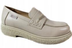 Nessi Félcipő, Size 39, bőr, bézs (23426)