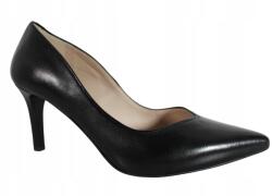 Kaniowski Czółenka, Size 36, bőr, fekete (k-1443/01)