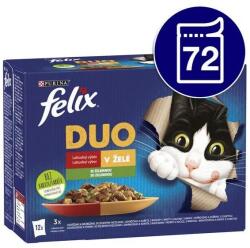 FELIX Fantastic DUO macskaeledel, húsválaszték, zöldséggel, 6, 12kg