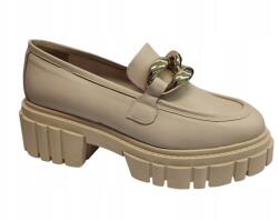 Karino félcipő, Size 39, bézs, természetes bőr (3962) - allegro - 21 595 Ft