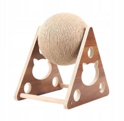  Fa asztali kaparófa szizálgolyóval 17x18x19 cm tömör (VA-1430295302)