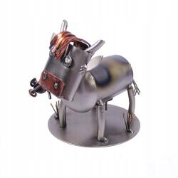 100 Fém tehén figura, ajándék gazdálkodónak, 12cm magas (ZO007)