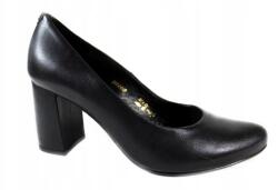 Sala cipő, Size 36, 23, 5cm, bőr, fekete (20108)