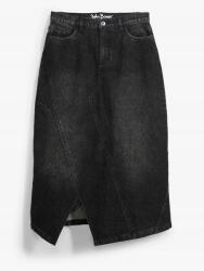 Bonprix Farmerszoknya, Size 48, kék, cipzárral, pamut-elasztán (952518)