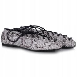Bombonella Női Bombonella kígyómintás félcipő 3T 6084-30 White Snake Print bőr MÉRET. 39 (3T 6084-30 WHITE SNAKE PRINT)