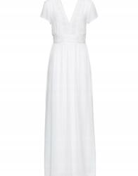 Bonprix 42-es hosszú, csipkés fodros Ruha