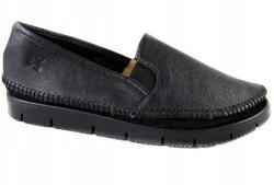 Maciejka Női félcipő 03512, Size 39, bőr, fekete (03512)