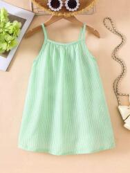 Shein Csíkos Lány Ruha, Size 104, 100% poliészter