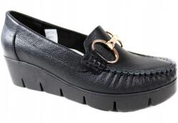 Verano félcipő, Size 40, bőr, fekete (22-062/7)