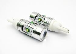 Autoledky UNIQUE Cree PLUS LED becuri BAx9s Canbus 360° galbene (241)