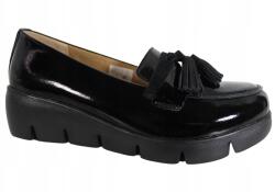 Filippo Félcipő Filippo, DP3162, Size 37, bőr, fekete lakk (DP3162)