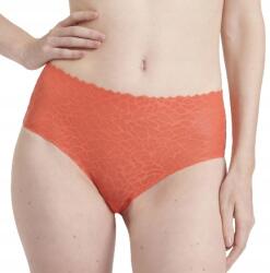 Sloggi Triumph Sloggi Zero Feel Lace 2.0 High Waist Bugyi, Size XS, narancssárga, poliamid (10211284)