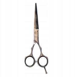 Bool Classic fodrász olló, 5, 5 méret, ezüst, edzett pengék, kézzel készült, bőr tok (Boo000022)