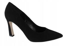 Bravo Moda Cipő, Size 37, bőr, fekete, velúr (0083)