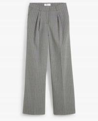 Bonprix 52-ES Laza Csíkos Nadrág, szürke