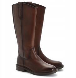 Marco Tozzi Női csizma, barna, bőr, Size 37, cipzár, hőszigetelés (2-25514-45 305 COGNAC)