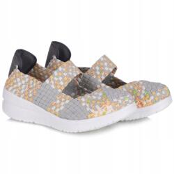 Rock Spring Zuxo Grey Veggie, szürke, fonott, Size 40, női félcipő (ZUXO GREY VEGGIE)