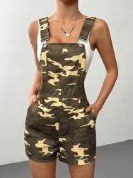 Shein Sheins Casual Camo Technical Woman Zsebes Nadrág Shein 34