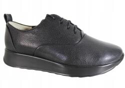 Pesco Félcipő Pesco 2443, Size 39, bőr, fekete (2443)