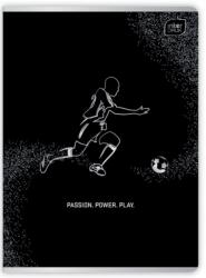 Interdruk A5 füzet, 60 lapos, vonalas, Metallic Sport, 1 db