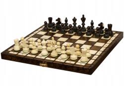 Sunrise Chess & Games Fa sakk 35x35 cm Hagyományos Lengyel Kazetta Figurák