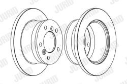 JURID Disc frana JURID 567761J (567761J) - fixbox
