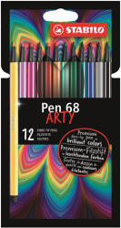 STABILO Stabilo: Pen 68 Arty Prémium Rostirón 12Db-os Szett (Stabilo, 6812-1-20)