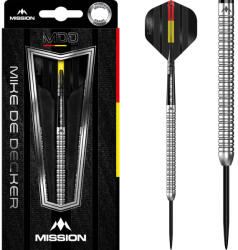 Mission Darts dart szett Mission steel Mike De Decker 22gr, 95% gravírozott