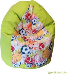  Babzsák csepp - lime labdajáték (bcsll05)