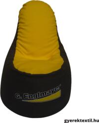  Babzsák háttámlás beltéri egyedi logóval-Válassz méretet! (bzsh45)