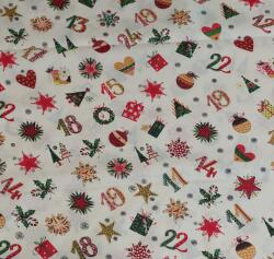  Pamutvászon advent (pamut54)