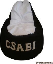  Babzsák háttámlás, névre szóló, felnőtt XL pink (bzsfhnsz03)