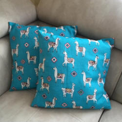  Díszpárna 45 x 45 cm láma (diszpa15)