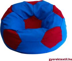  Babzsák foci kék-bordó (bzsfkb05)