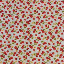  Pamutvászon eper (pamut21)