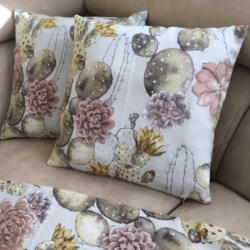  Díszpárna 45 x 45 cm kaktusz (diszpa17)