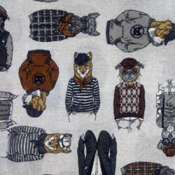  Lakástextil okos kutya (pamut10)