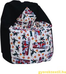  Babzsák csepp - fekete tűzoltás (bcsft11)