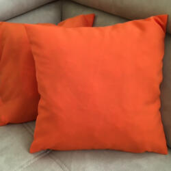  Díszpárna 40 x 40 cm narancssárga (diszpans02)
