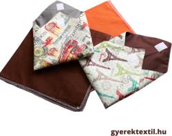  Újraszalvéta 2-2db-os szett gyerek -bő minta választékkal Kutyafarm(017) (okszgy01)