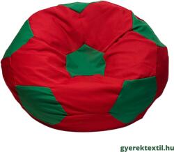  Babzsák foci piros-zöld (bzsfpz08)