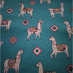  Lakástextil láma mintával (laktex13)