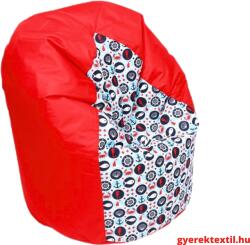  Utolsó darab- Babzsák csepp, kültéri piros tengerész (Többféle méret) (bzscspt31)